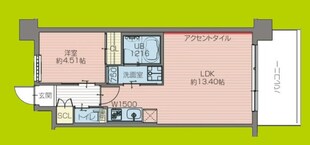 プレジオ今福鶴見の物件間取画像